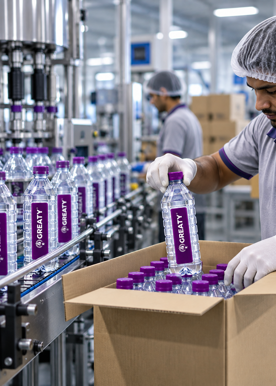 GREATY packaged drinking water production